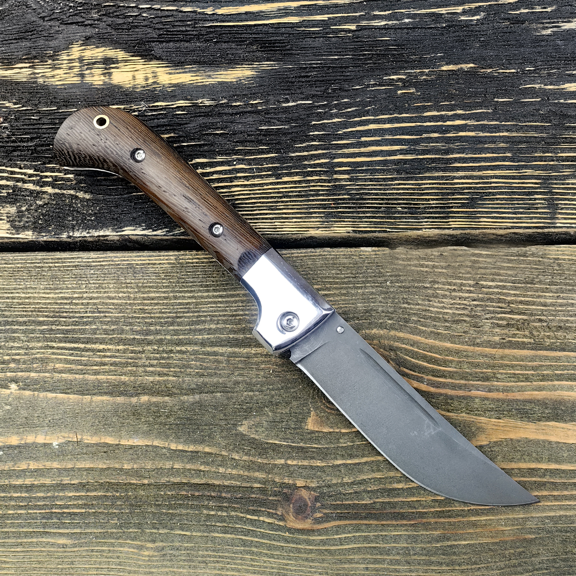 Складной Пчак из булатной стали